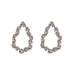 Wholesale alloy circle Diamond Earrings JDC-ES-BY-005 Earrings 宝钰 Wholesale Jewelry JoyasDeChina Joyas De China