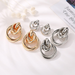 Bulk Jewelry Wholesale alloy Circle Earrings JDC-ES-MH002 Wholesale factory from China YIWU China