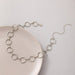 Wholesale alloy circle fashion necklace JDC-NE-C230 NECKLACE 咏歌 Wholesale Jewelry JoyasDeChina Joyas De China