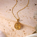 Wholesale alloy coin necklace JDC-NE-JD344 NECKLACE 杰鼎 Wholesale Jewelry JoyasDeChina Joyas De China
