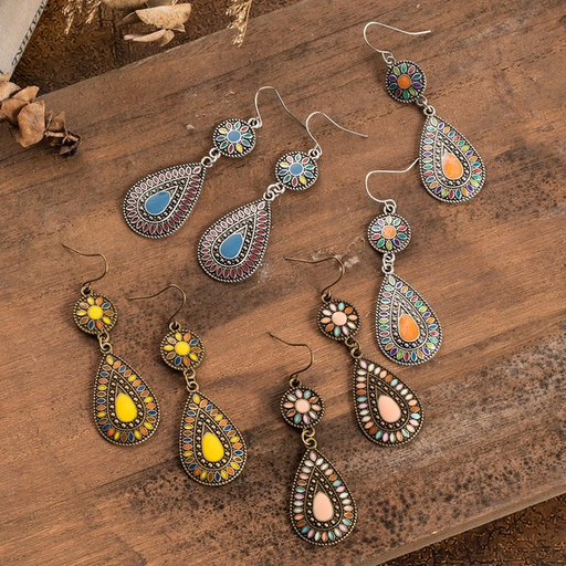 Bulk Jewelry Wholesale alloy color bohemian earrings JDC-ES-KJ089 Wholesale factory from China YIWU China