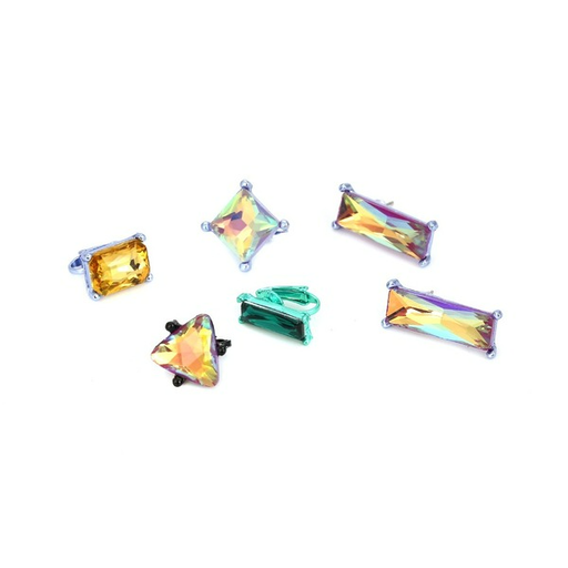 Wholesale alloy color matching glass Crystal Earrings JDC-ES-MY132 Earrings JoyasDeChina Wholesale Jewelry JoyasDeChina Joyas De China