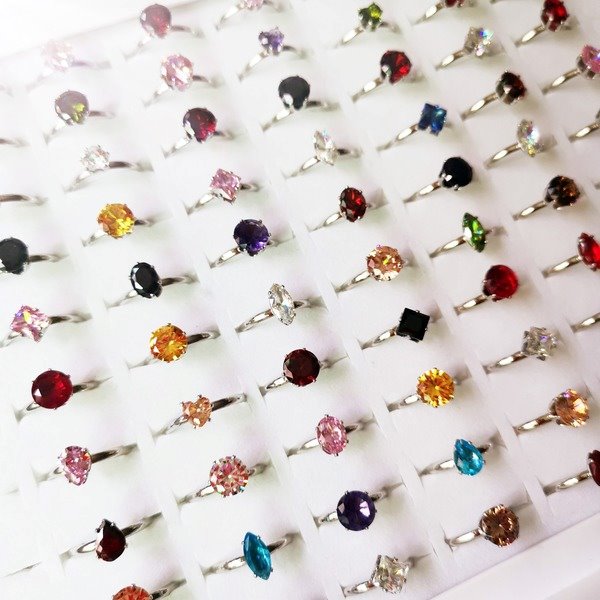 Wholesale Alloy Color Mixed Size Rings JDC-RS-Xuy017 Rings 旭颖 Wholesale Jewelry JoyasDeChina Joyas De China
