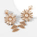 Wholesale alloy color rhinestone earrings JDC-ES-JL685colored rhinestones Earrings ?鹄? gold Wholesale Jewelry JoyasDeChina Joyas De China