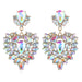 Wholesale alloy colorful hollow gemstone earrings JDC-ES-JQ203 Earrings 佳琪 ab color Wholesale Jewelry JoyasDeChina Joyas De China