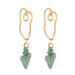Wholesale alloy conch irregular earrings JDC-ES-MH058 Earrings JoyasDeChina 01 blue 9948 Wholesale Jewelry JoyasDeChina Joyas De China