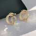 Wholesale alloy copper ear hook dragon shaped earrings JDC-ES-DN029 Earrings 道妮 Wholesale Jewelry JoyasDeChina Joyas De China