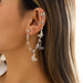 Wholesale alloy copper ear hook ear clip JDC-ES-DN032 Earrings 道妮 white2508 Wholesale Jewelry JoyasDeChina Joyas De China