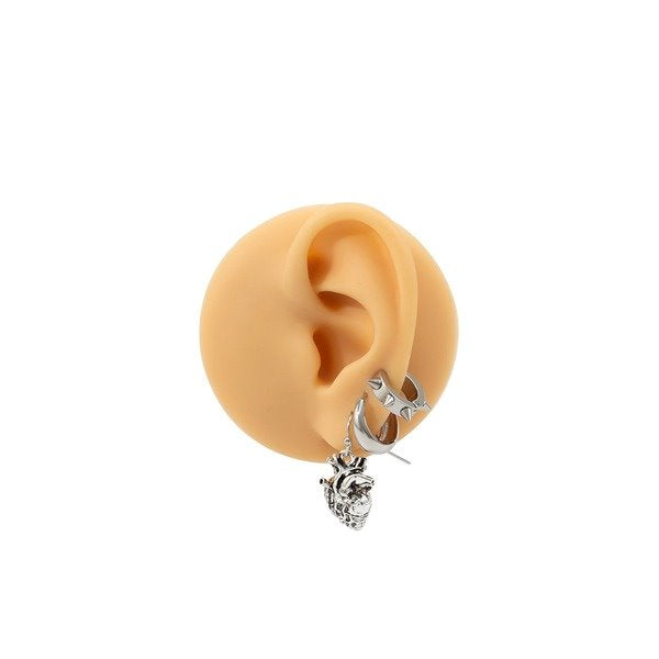 Wholesale Alloy Copper Ear Hook Heart Earrings JDC-ES-DN036 Earrings 道妮 Wholesale Jewelry JoyasDeChina Joyas De China