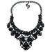 Wholesale Alloy court color diamond necklace JDC-NE-JQ151 NECKLACE 佳琪 black Wholesale Jewelry JoyasDeChina Joyas De China