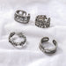 Wholesale Alloy Cross Crow Heart Ring MOQ≥2 JDC-RS-JuY003 Rings 聚耀 Wholesale Jewelry JoyasDeChina Joyas De China