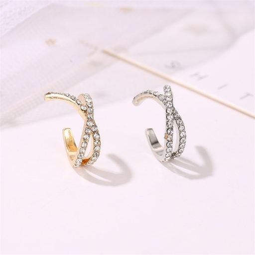 Bulk Jewelry Wholesale alloy cross U-shaped Earrings JDC-ES-MH059 Wholesale factory from China YIWU China