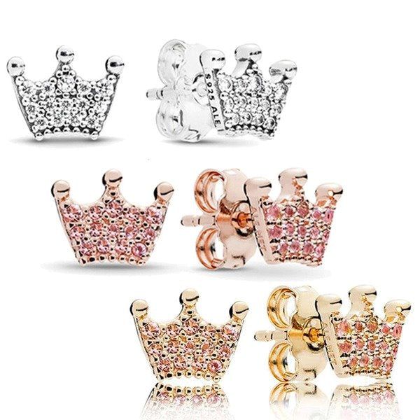 Wholesale alloy crown Earrings JDC-ES-xingl003 Earrings 星鸾 Wholesale Jewelry JoyasDeChina Joyas De China