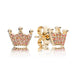 Wholesale alloy crown Earrings JDC-ES-xingl003 Earrings 星鸾 golder Wholesale Jewelry JoyasDeChina Joyas De China