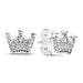 Wholesale alloy crown Earrings JDC-ES-xingl003 Earrings 星鸾 silver Wholesale Jewelry JoyasDeChina Joyas De China