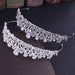Wholesale Alloy Crown Floral Rhinestone Hair Band JDC-HD-ZuanG006 Headband 钻岗 Wholesale Jewelry JoyasDeChina Joyas De China