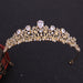 Wholesale Alloy Crown Floral Rhinestone Hair Band JDC-HD-ZuanG006 Headband 钻岗 Wholesale Jewelry JoyasDeChina Joyas De China