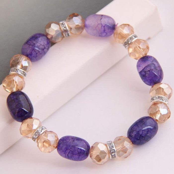 Bulk Jewelry Wholesale alloy crystal bracelet JDC-BT-wy057 Wholesale factory from China YIWU China
