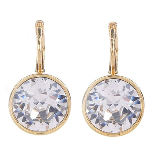 Wholesale alloy crystal earrings JDC-ES-YinX002 Earrings 伊杏 Wholesale Jewelry JoyasDeChina Joyas De China