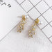 Wholesale alloy cute bear Rhinestone Earrings JDC-ES-GSLSY038 Earrings JoyasDeChina Earrings Wholesale Jewelry JoyasDeChina Joyas De China