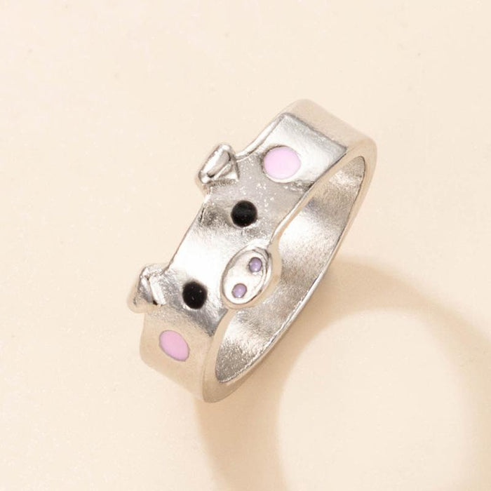 Bulk Jewelry Wholesale alloy cute cartoon rings JDC-RS-C228 Wholesale factory from China YIWU China