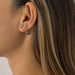 Wholesale alloy dagger shaped earrings single JDC-ES-DN012 Earrings 道妮 Wholesale Jewelry JoyasDeChina Joyas De China