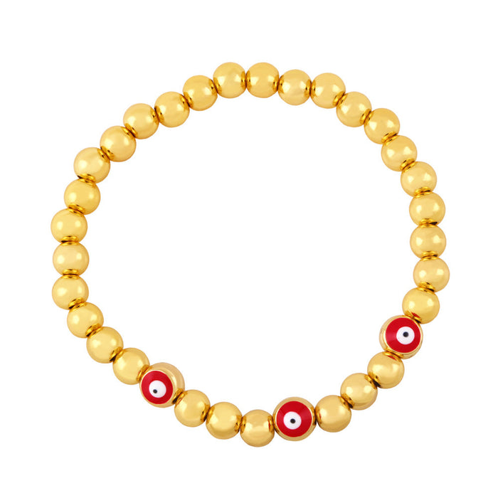 Wholesale alloy demon eye bracelet JDC-BT-AS104 Bracelet 翱昇 red Wholesale Jewelry JoyasDeChina Joyas De China