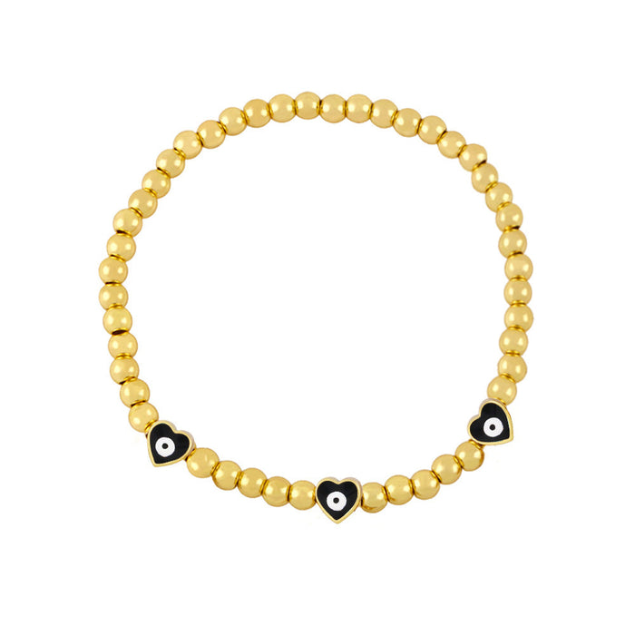 Wholesale alloy devil's eye bracelet JDC-BT-AS105 Bracelet 翱昇 balck Wholesale Jewelry JoyasDeChina Joyas De China