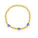 Wholesale alloy devil's eye bracelet JDC-BT-AS105 Bracelet 翱昇 deep blue Wholesale Jewelry JoyasDeChina Joyas De China