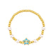 Wholesale alloy devil's eye bracelet JDC-BT-AS106 Bracelet 翱昇 blue Wholesale Jewelry JoyasDeChina Joyas De China