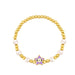 Wholesale alloy devil's eye bracelet JDC-BT-AS106 Bracelet 翱昇 purple Wholesale Jewelry JoyasDeChina Joyas De China