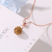 Bulk Jewelry Wholesale alloy diamond ball necklace JDC-NE-A342 Wholesale factory from China YIWU China