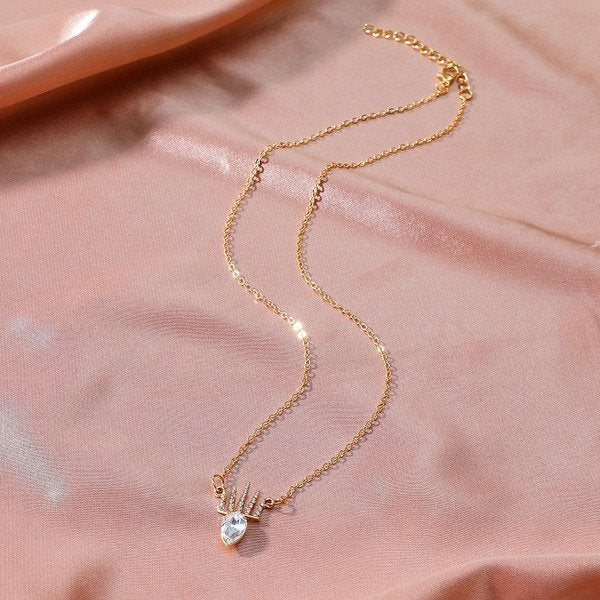 Wholesale Alloy Diamond Crown Pendant Necklaces JDC-NE-A082 Necklaces 妙雅 Wholesale Jewelry JoyasDeChina Joyas De China