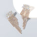 Wholesale alloy diamond diamond diamond geometric Tassel Earrings JDC-ES-JL505 Earrings JoyasDeChina AB color Wholesale Jewelry JoyasDeChina Joyas De China