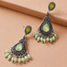 Wholesale alloy diamond earrings JDC-ES-C451 Earrings 咏歌 Wholesale Jewelry JoyasDeChina Joyas De China