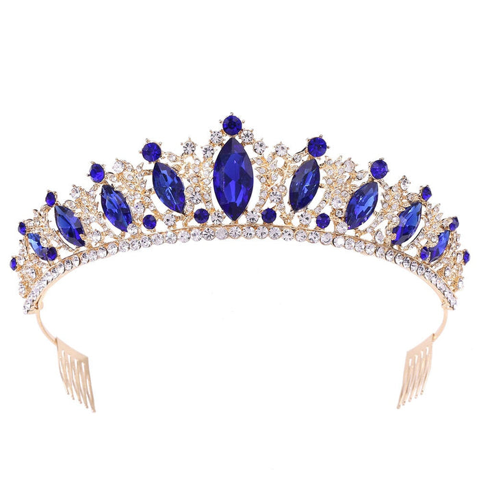Wholesale alloy diamond-encrusted crown hair band JDC-HD-ZuanG008 Headband 钻岗 Wholesale Jewelry JoyasDeChina Joyas De China