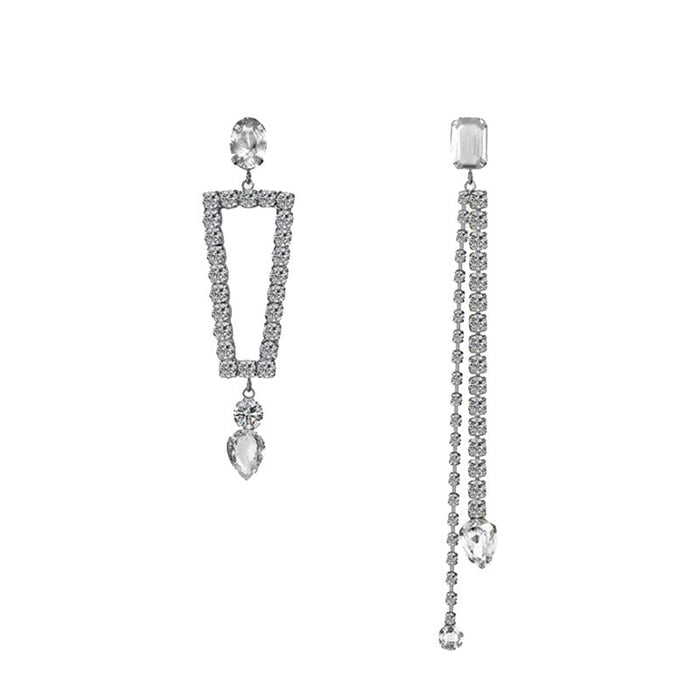 Wholesale alloy diamond geometric Earrings JDC-ES-BY-062 Earrings 宝钰 Wholesale Jewelry JoyasDeChina Joyas De China