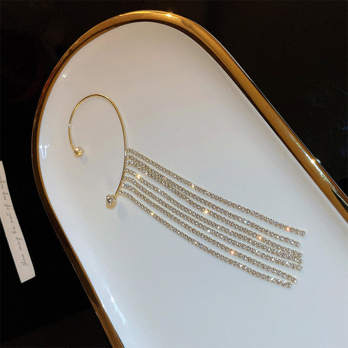 Wholesale alloy diamond gold earrings JDC-ES-BY-061 Earrings 宝钰 Golden1 Wholesale Jewelry JoyasDeChina Joyas De China