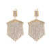 Wholesale alloy diamond inlaid long Tassel Earrings JDC-ES-MY167 Earrings 曼茵 golden Wholesale Jewelry JoyasDeChina Joyas De China