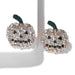 Bulk Jewelry Wholesale alloy diamond inlaid pumpkin Earrings JDC-ES-GSYQ014 Wholesale factory from China YIWU China