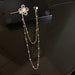 Wholesale alloy diamond pearl flower gold earrings JDC-ES-BY-072 Earrings 宝钰 golden Wholesale Jewelry JoyasDeChina Joyas De China