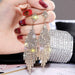 Wholesale alloy Diamond Silver Earrings JDC-ES-BY-103 Earrings 宝钰 Wholesale Jewelry JoyasDeChina Joyas De China