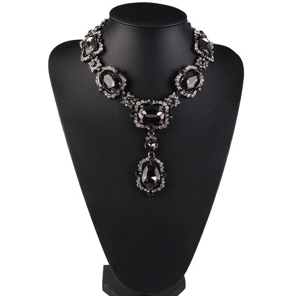 Wholesale alloy diamond simple necklace JDC-NE-JQ146 NECKLACE 佳琪 Wholesale Jewelry JoyasDeChina Joyas De China