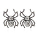 Wholesale alloy diamond spider earrings JDC-ES-MY190 Earrings 曼茵 Wholesale Jewelry JoyasDeChina Joyas De China