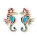 Wholesale alloy diamond-studded scorpion earrings JDC-ES-C431 Earrings 咏歌 14179 Wholesale Jewelry JoyasDeChina Joyas De China