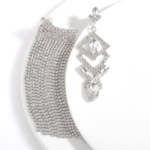 Wholesale alloy diamond-studded shiny earrings JDC-ES-JQ169 Earrings JoyasDeChina Wholesale Jewelry JoyasDeChina Joyas De China
