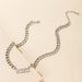 Wholesale alloy digital chain single layer necklace JDC-NE-C203 NECKLACE 咏歌 Wholesale Jewelry JoyasDeChina Joyas De China