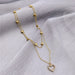 Wholesale alloy double layer love Set Necklace JDC-NE-SF094 NECKLACE 少峰 Wholesale Jewelry JoyasDeChina Joyas De China