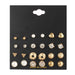 Wholesale Alloy drop flower earrings JDC-ES-F615 Earrings 韩之尚 01-09 Wholesale Jewelry JoyasDeChina Joyas De China