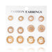 Wholesale Alloy drop flower earrings JDC-ES-F615 Earrings 韩之尚 01-24 Wholesale Jewelry JoyasDeChina Joyas De China